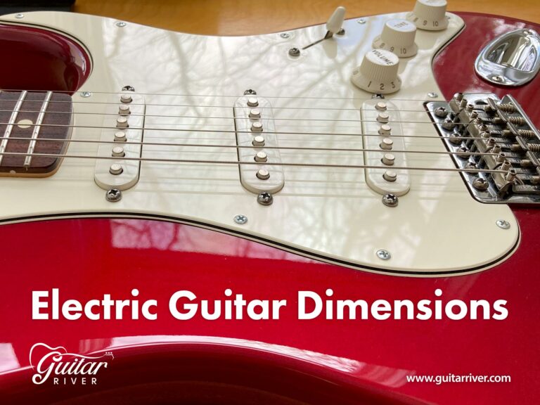 Electric Guitar Dimensions